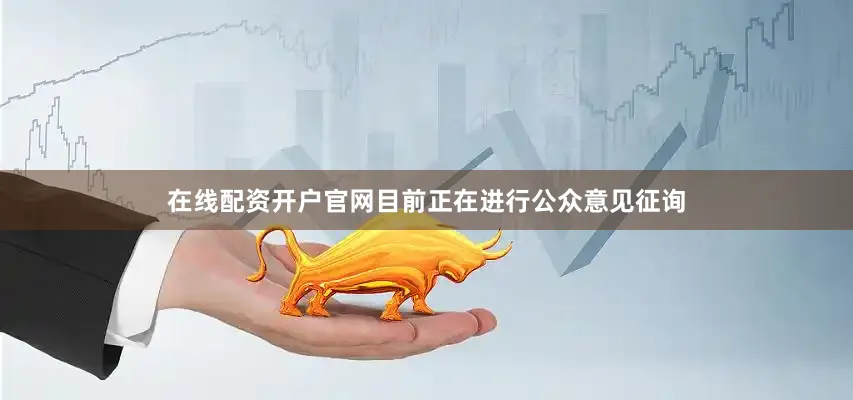 在线配资开户官网目前正在进行公众意见征询